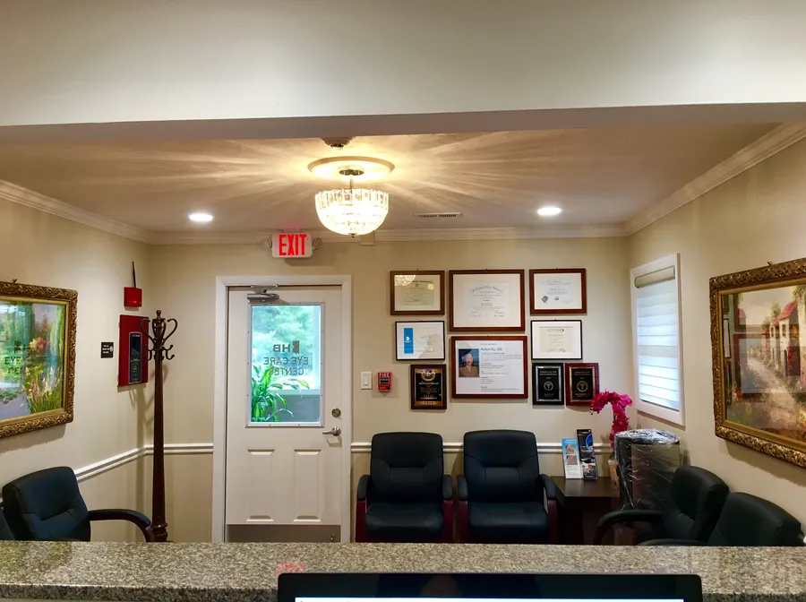 Waiting area with seating